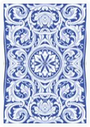 Copag 1546 plastic, double deck, back of the card